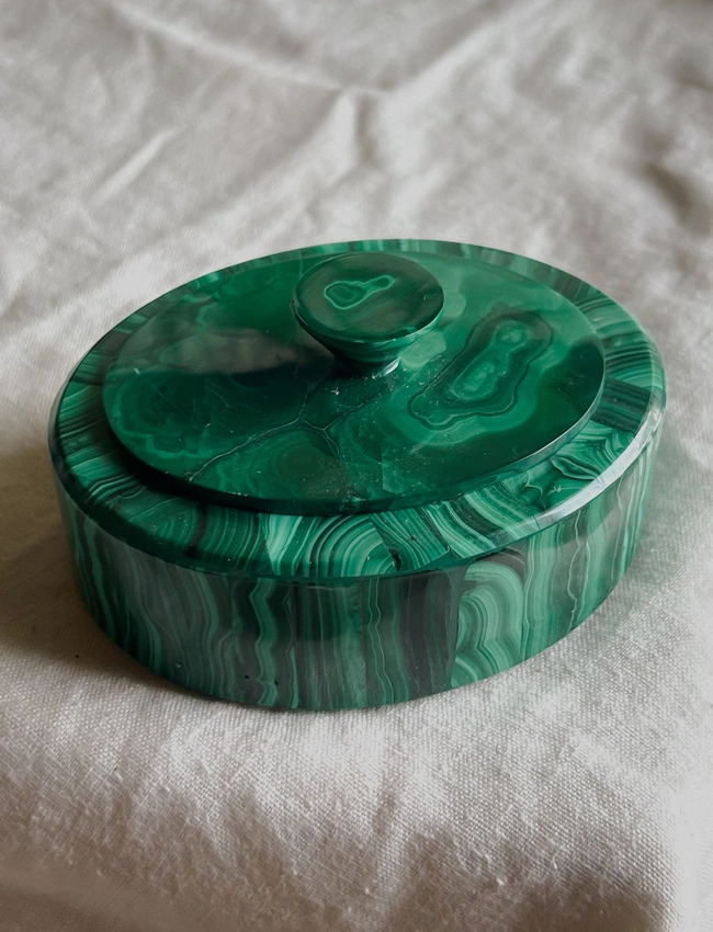 scrigno in Malachite Azzurrite